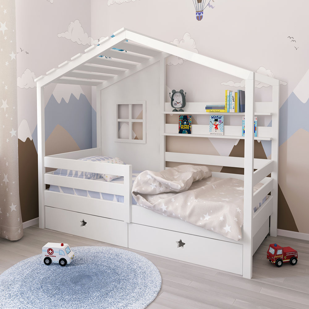 Кровать в детскую комнату: обзор моделей, критерии выбора, фото
