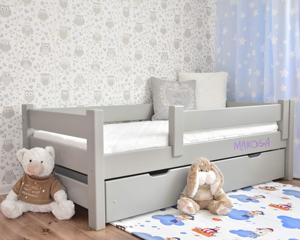 детская кровать 1 5 спальная с ящиками