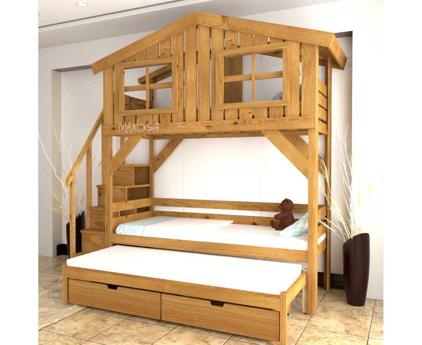 Два дома кровать. Кровать хофф двухъярусная деревянная. Двухъярусная кровать для детей. Многоярусные кровати для детей. Деревянная двухъярусная кровать домик.