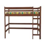 Верхнеярусная кровать-чердак из массива дерева Маяк, КОД:VMK297, images №1, magsale.ru