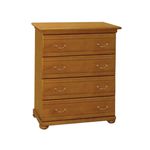 Комод из массива дерева Влад №2 4 ящика, КОД:VMK114, images №1, magsale.ru