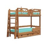 Двухъярусная кровать из массива дерева Полет, КОД:VMK305, images №1, magsale.ru