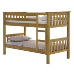 Двухъярусная кровать из массива сосны Барселона-1, КОД:VMK278, images №1, magsale.ru