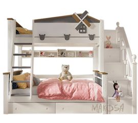 Двухъярусная кровать из сосны Эйр, КОД:MSK017, images №1, magsale.ru