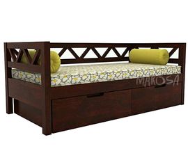 Кровать из массива сосны Анкор, КОД:MSP001, images №1, magsale.ru