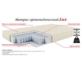 Ортопедический матрас Lux, КОД:4s-M/lux, images №1, magsale.ru