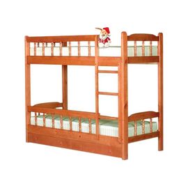 Двухъярусная кровать из массива сосны А2 Алиса, КОД:VMK258, images №1, magsale.ru