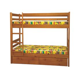 Двухъярусная кровать из сосны Детская №1, КОД:VMK259, images №1, magsale.ru