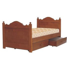 Детская кровать с ящиками из сосны Фея, КОД:VMK347, images №1, magsale.ru