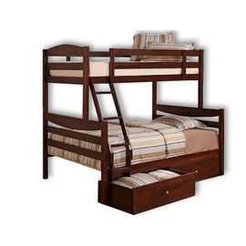 Двухъярусная кровать из сосны с ящиками Универсум-1, КОД:VMK186, images №1, magsale.ru