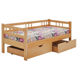 Детская кровать с ящиками из сосны Фрегат, КОД:VMK354, images №1, magsale.ru