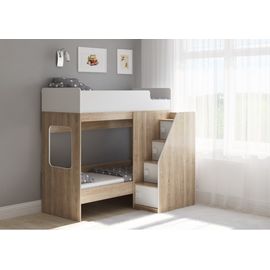 Двухъярусная кровать Легенда D603.3, КОД:LD6033, images №1, magsale.ru