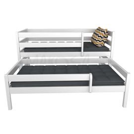 Двухъярусная раздвижная кровать из массива сосны Фокус, КОД:MS0921, images №1, magsale.ru