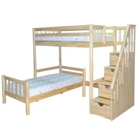 Двухъярусная кровать из массива Мираж, КОД:MS0993, images №1, magsale.ru