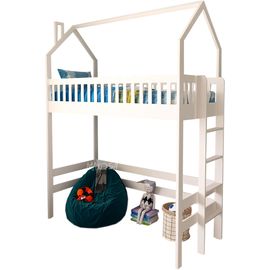 Кровать-чердак из массива сосны Крит, КОД:MS0959, images №1, magsale.ru