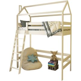 Кровать-чердак из массива дерева Синема, КОД:MS0960, images №1, magsale.ru