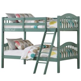 Двухъярусная кровать из массива сосны Алина, КОД:MS1038, images №1, magsale.ru