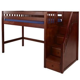 Кровать-чердак из массива сосны Гелиос, КОД:MS1005, images №1, magsale.ru