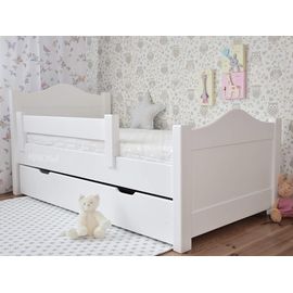 Детская кровать из массива с выкатной кроватью Индия-2, КОД:MS1021, images №1, magsale.ru