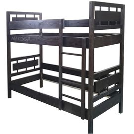 Двухъярусная кровать из массива сосны Сакура, КОД:MS1012, images №1, magsale.ru