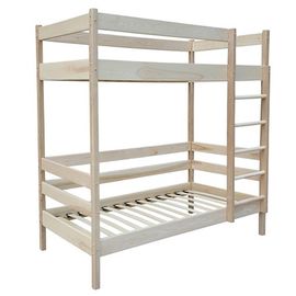 Двухъярусная кровать из массива сосны Велес, КОД:MS1004, images №1, magsale.ru