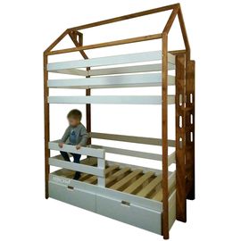 Двухъярусная кровать из сосны Немо, КОД:MS8902, images №1, magsale.ru