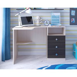 Письменный стол с тумбой Кадет, КОД:ЯПС221, images №1, magsale.ru