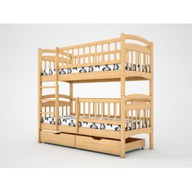 Двухъярусная кровать из сосны Стелла ЛЮКС, КОД:VMK273, images №1, magsale.ru