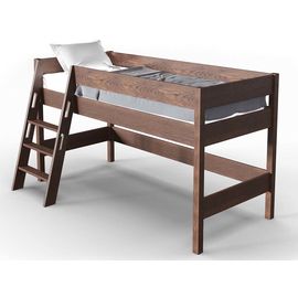 Кровать-чердак из массива Линда Nut, КОД:АНД20782, images №1, magsale.ru