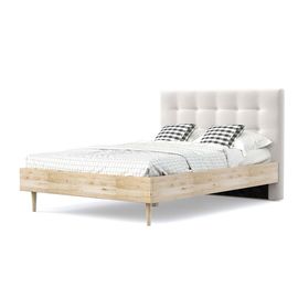 Кровать Альмена Chenille White, КОД:АНД227714, images №1, magsale.ru