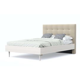 Кровать Альмена Velvet Milk, КОД:АНД226707, images №1, magsale.ru