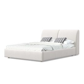 Кровать Бекка Chenille White, КОД:АНД2417789880, images №1, magsale.ru