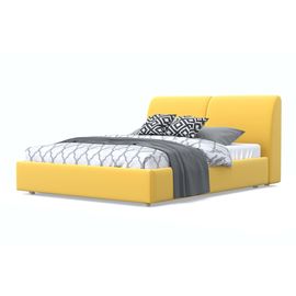 Кровать Бекка Velvet Yellow, КОД:АНД2407749821, images №1, magsale.ru