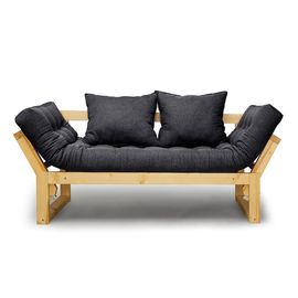 Кушетка Амбер Textile Сосна Black, КОД:АНД18155, images №1, magsale.ru