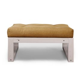 Пуфик Амбер Textile Беленый Дуб Brown, КОД:АНД130309, images №1, magsale.ru