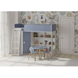 Кровать чердак Легенда 42.2.3, КОД:LG9001, images №1, magsale.ru