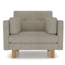 Кресло Ингвар Velvet Ash, КОД:АНД157451, images №1, magsale.ru