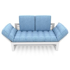 Кушетка Балтик Textile Белая, КОД:АНД151172, images №1, magsale.ru