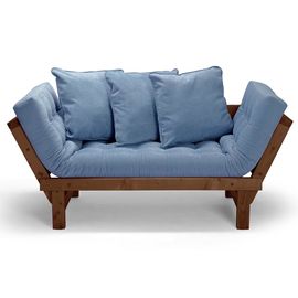 Кушетка Свен Velvet Орех, КОД:АНД150196, images №1, magsale.ru