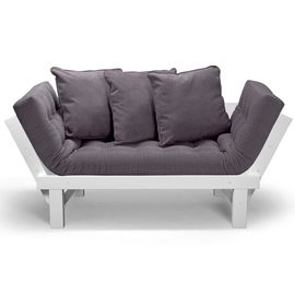 Кушетка Свен Velvet Белая, КОД:АНД150198, images №1, magsale.ru