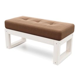 Банкетка Амбер Textile Беленый дуб Brown, КОД:АНД21842, images №1, magsale.ru