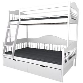 Двухъярусная кровать из сосны Теона, КОД:MS6988, images №1, magsale.ru