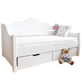 Кровать из массива сосны с ящиками Софа Настасья, КОД:MS1034, images №1, magsale.ru