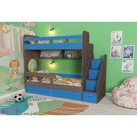 Двухъярусная кровать Юниор-1, КОД:ЯЮ12, images №1, magsale.ru