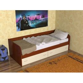 Односпальная кровать-тахта с ящиками 317, КОД:SL515, images №1, magsale.ru