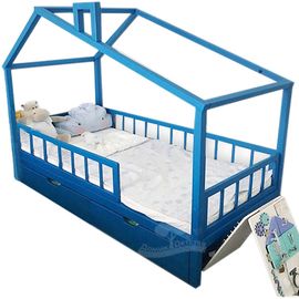 Кровать из массива сосны Домик Детства №45, КОД:DD345, images №1, magsale.ru