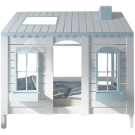 Кровать из массива сосны Домик Детства №9, КОД:DD309, images №1, magsale.ru