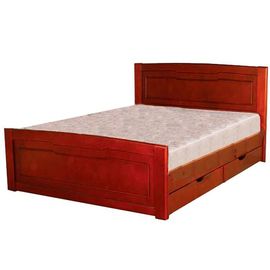 Кровать из массива Ариэль-1 с ящиками, КОД:VMK160, images №1, magsale.ru