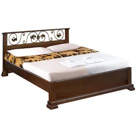 Кровать из массива дерева Бажена, КОД:VMK148, images №1, magsale.ru