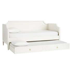 Детская тахта с выдвижной кроватью из массива сосны Бакстон, КОД:MSP006, images №1, magsale.ru